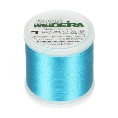 Vyšívací nit Madeira Rayon č. 40 (200m) barva 1094 caribbean blue