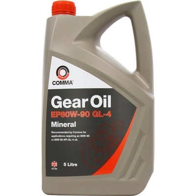 Comma Масло comma gear oil ep gl4 80w90 5 литра