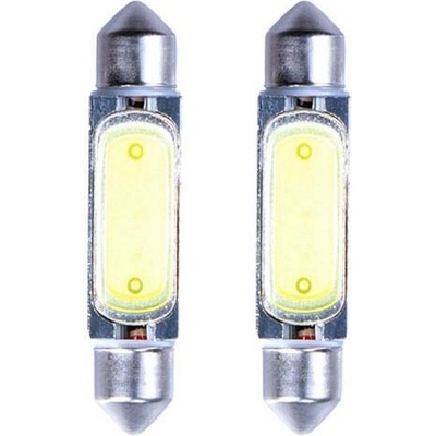 4Cars 96771 Sufitka 12V 1LED T11x41mm 1,5W bílá 2ks