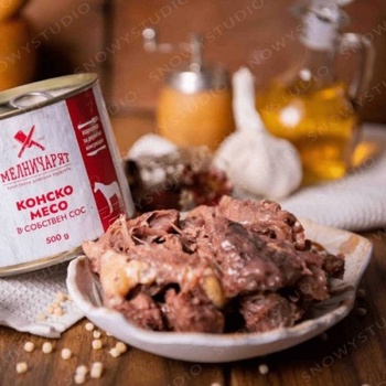 Консерва Конско месо Мелничарят 500гр