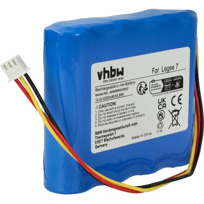 VHBW Батерия за Hobot Legee 7 / D7, 4500 mAh (889003952)