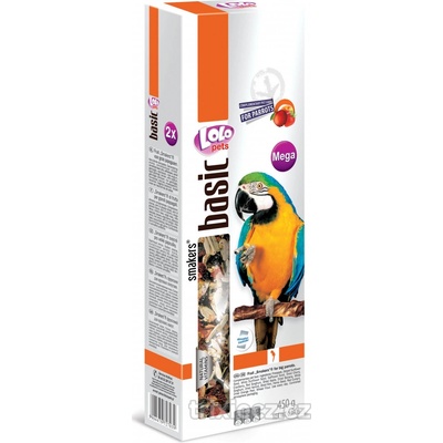 Lolo Pets Smakers Tyčinky XXL ovocné 450 g