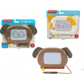 Fisher-Price FP Pets Kreslicí tabulka dva druhy pejsek kočička HYC27 (Věk 3+)