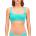 SUNDEK Bra in embossed fabric bikini top - Blue (Blue Java)