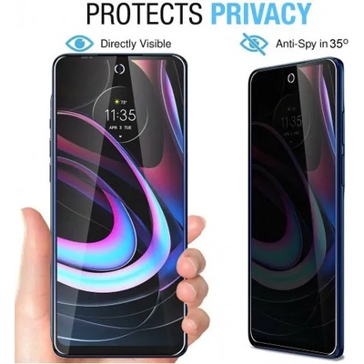 Стъклен протектор Privacy Anti-peep за Motorola Moto G22, Moto E32