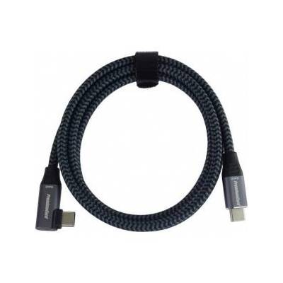 Cable USB PremiumCord PREMIUMCORD USB-C Including Cable (USB 3.2 Gen2x2, 5A, 100W, 20Gbit/s) 3m, Šedá