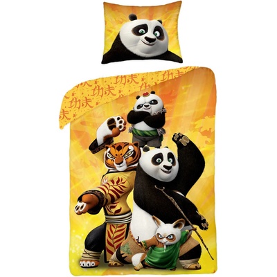 Halantex bavlna povlečení Kung Fu Panda 140x200 70x90