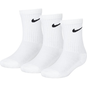 Nike Детски чорапи Nike Basic Crew 3Pk Sock Infants - White