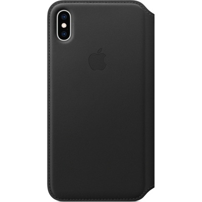 Originálne Apple Folio kožené iPhone XS Max – čierne