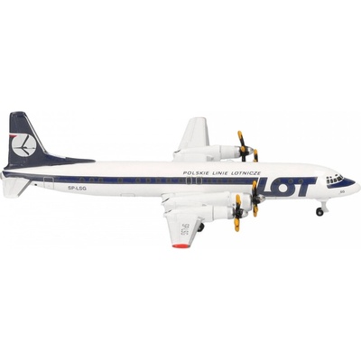 Herpa Il-18 LOT Polish Airlines 1980s Colors 1:500