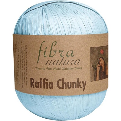 Fibra Natura Raffia Chunky 114-10 světle modrá