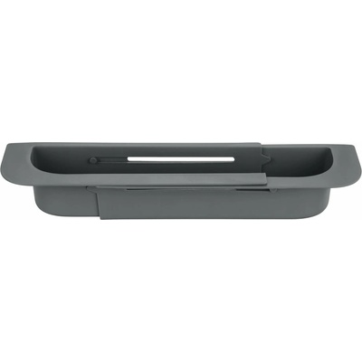 Sivý plastový teleskopický odkvapkávač do drezu 49,5x8,5 cm Fino – Wenko