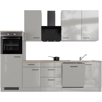 Flex-Well Kuchyňa Lund 280 cm/typ 1
