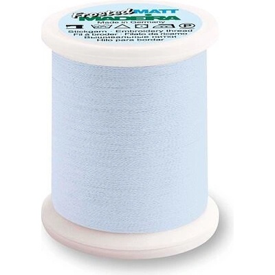 Vyšívací nit PES Madeira Frosted Matt 40 (500m) barva 7628 baby blue