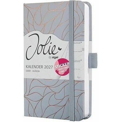 Sigel 7J364 Jolie A6 týdenní 2027 Twilight Grey