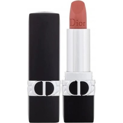 Dior Dlhotrvajúci plniteľná rúž Rouge Dior Satin 219 Rose Montaigne 3,5 g
