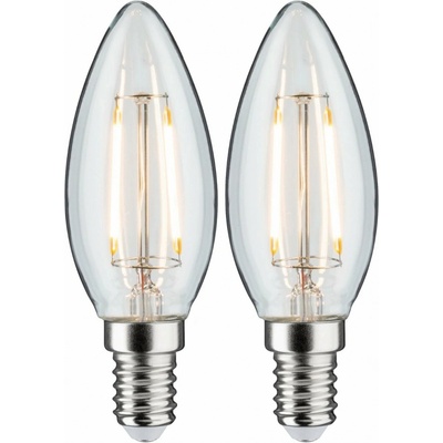Paulmann LED svíčka Filament E14 230V 2x250lm 2x2,7W 2700K čirá