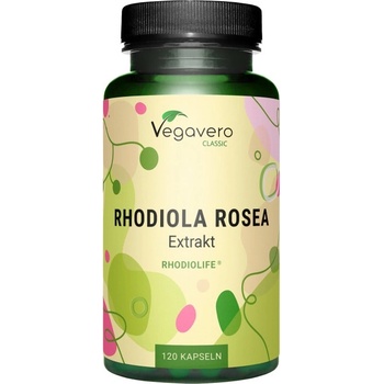 Image 1 of Vegavero Rhodiola Rosea Extract 200 mg [120 капсули]