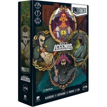 Restoration Games Настолна игра Unmatched Battle of Legends, Vol. 3 - Стратегическа (70467-IE)