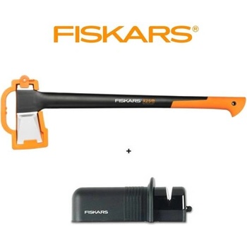 Fiskars X25 - XL 122483 + ostřič Solid - SET 122483 a 120005