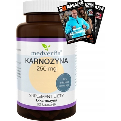 Medverita Karnozín 250 mg 60 kapsúl