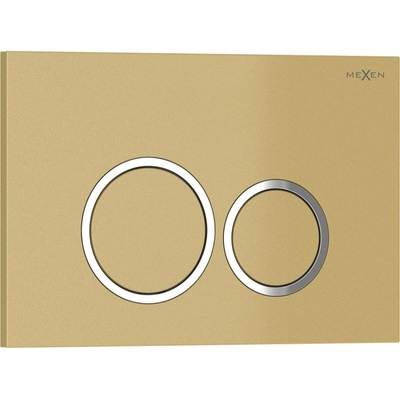 Mexen Tex 01 бутон за изплакване, златен - 6101-06 (6101-06)