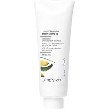 simply zen Dandruff Intensive Cream Shampoo почистващ шампоан против пърхот унисекс 125 мл