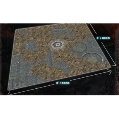 Battle Systems Alien Catacombs Gaming Mat 2x2