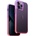 Uniq Combat Duo Case - хибриден удароустойчив кейс за iPhone 14 Pro (лилав-розов)