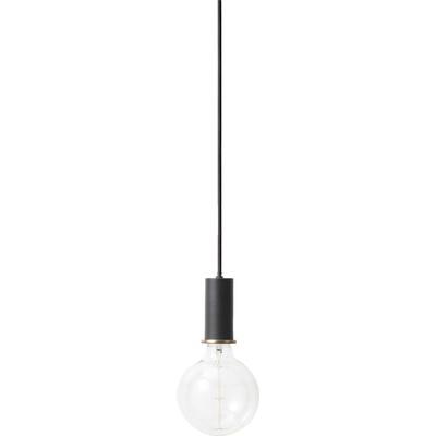 ferm LIVING Висяща лампа Socket Pendant малка черна (5108)