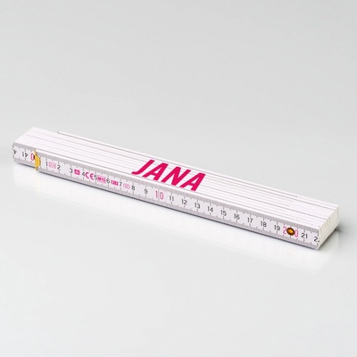 Levior Skládací 2m JANA PROFI,bílý,dřevo