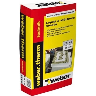 WEBER webertherm technik - lepicí a stěrkový tmel 25kg