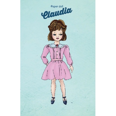 Claudia´s paper dolls Papierová bábika Claudia