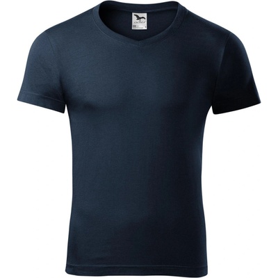 Malfini V-neck 146 námorná modrá