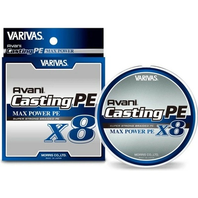 Varivas Šnúra Avani Casting PE Max Power X8 200m 0,235mm 14,97kg