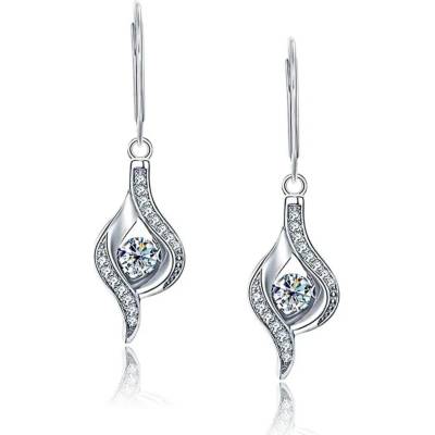 Elanis Jewel Dámské třpytivé náušnice Brillance Gloria se zirkony EJ00627