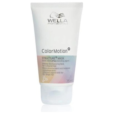 Wella ColorMotion+ Structure Mask маска за защита на цвета за боядисана коса 75 ml за жени