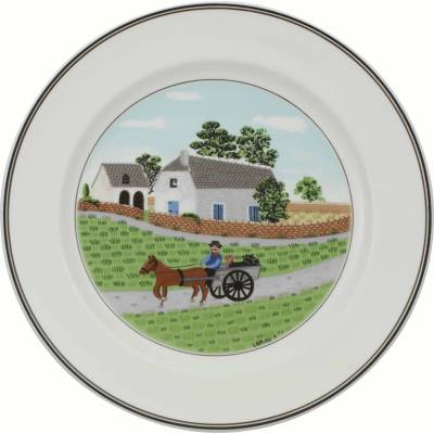 Villeroy & Boch 10-2337-2622 Jídelní talíř Design Naif Farmer 27 cm