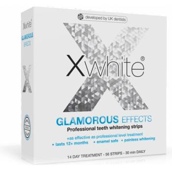 XWhite Glamorous Effect 56 броя лентички за избелване унисекс 1 бр