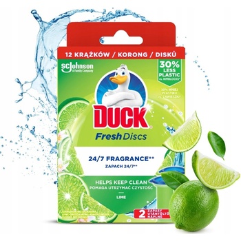 Duck Fresh Discs čistič WC Limetka nápln 2x36 ml