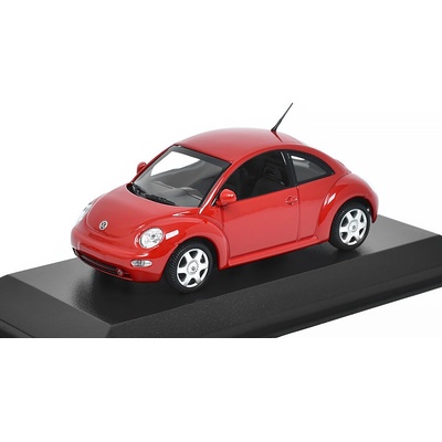 Minichamps Volkswagen New Beetle 1998 červený 1:43