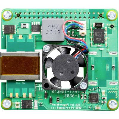 Raspberry Pi® PoE+ Hat rozširujúca doska pre Pi® Betriebssystem; SC1022