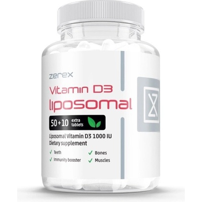 Zerex Vitamín D lipozomál 1000 IU 60 tabliet