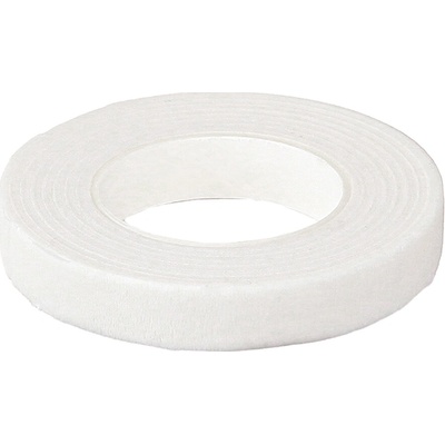 Floristická fixačná páska 12mm 27m - biela