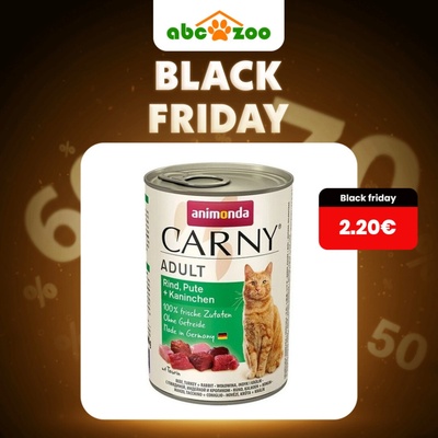 Animonda Carny Adult hovädzie, morka, králik 400 g