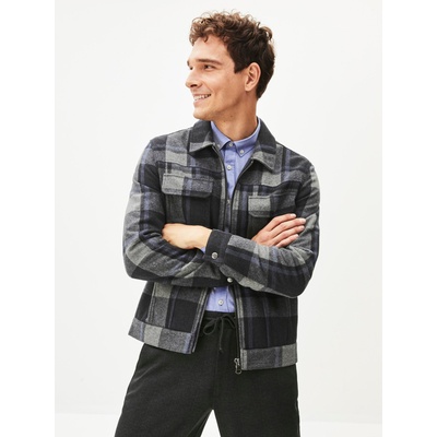 Celio Тъмно сиво мъжко карирано яке Celio Punjab Celio | Siv | МЪЖЕ | S