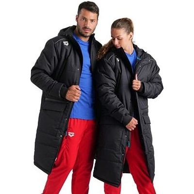 Zateplený kabát arena Team parka solid