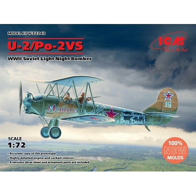 ICM Polikarpov U-2/Po-2VS Light Night Bomber 1:72