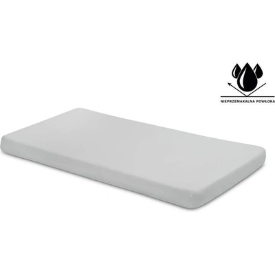 Sensilo Nepromokavé prostěradlo jersey šedé 70x140