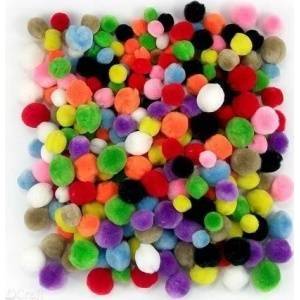Dalprint Acrylic pompons 300pcs mix